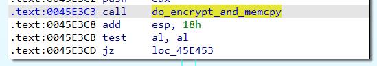 Faronics IDA in do_encrypt_and_checksum