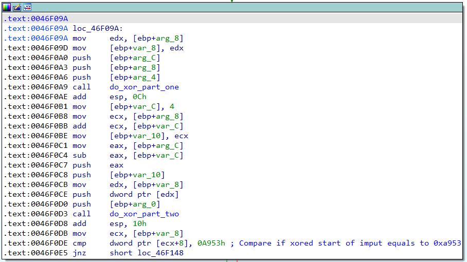 Faronics IDA in do_encrypt_and_memcpy